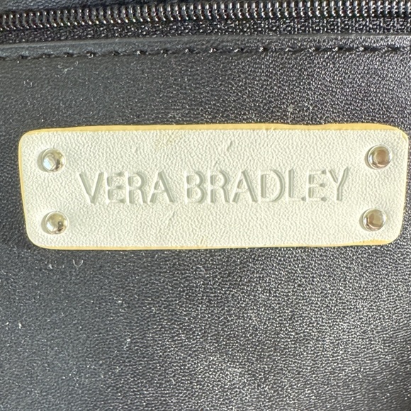 Vera Bradley Black and White Floral Tote - Picture 2 of 7